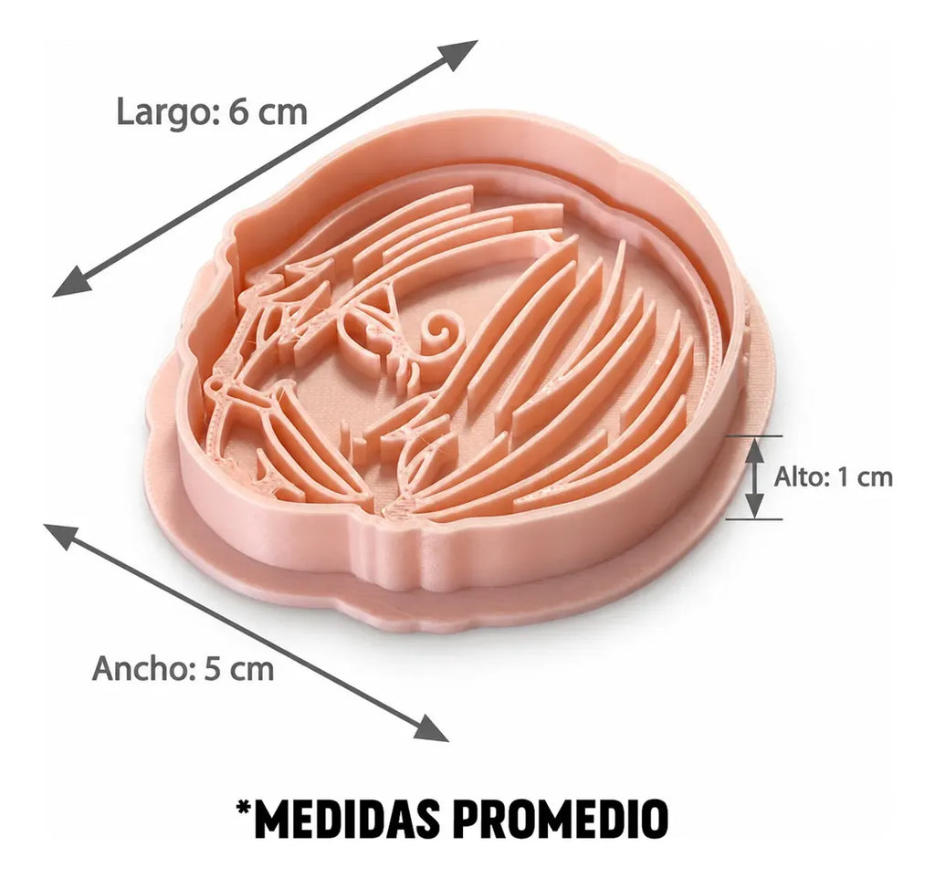 10 Pz - Moldes Cortadores Para Galletas Fondant One Piece