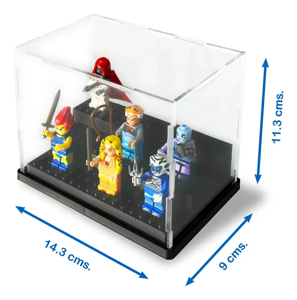 Exhibidor Para 9 Mini Figuras Lego Y Wm Blocks - 3D
