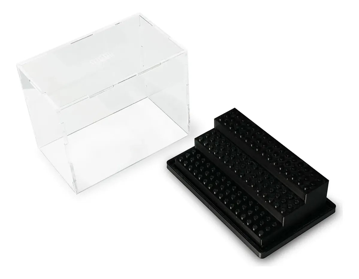 Exhibidor Para 9 Mini Figuras Lego Y Wm Blocks - 3D