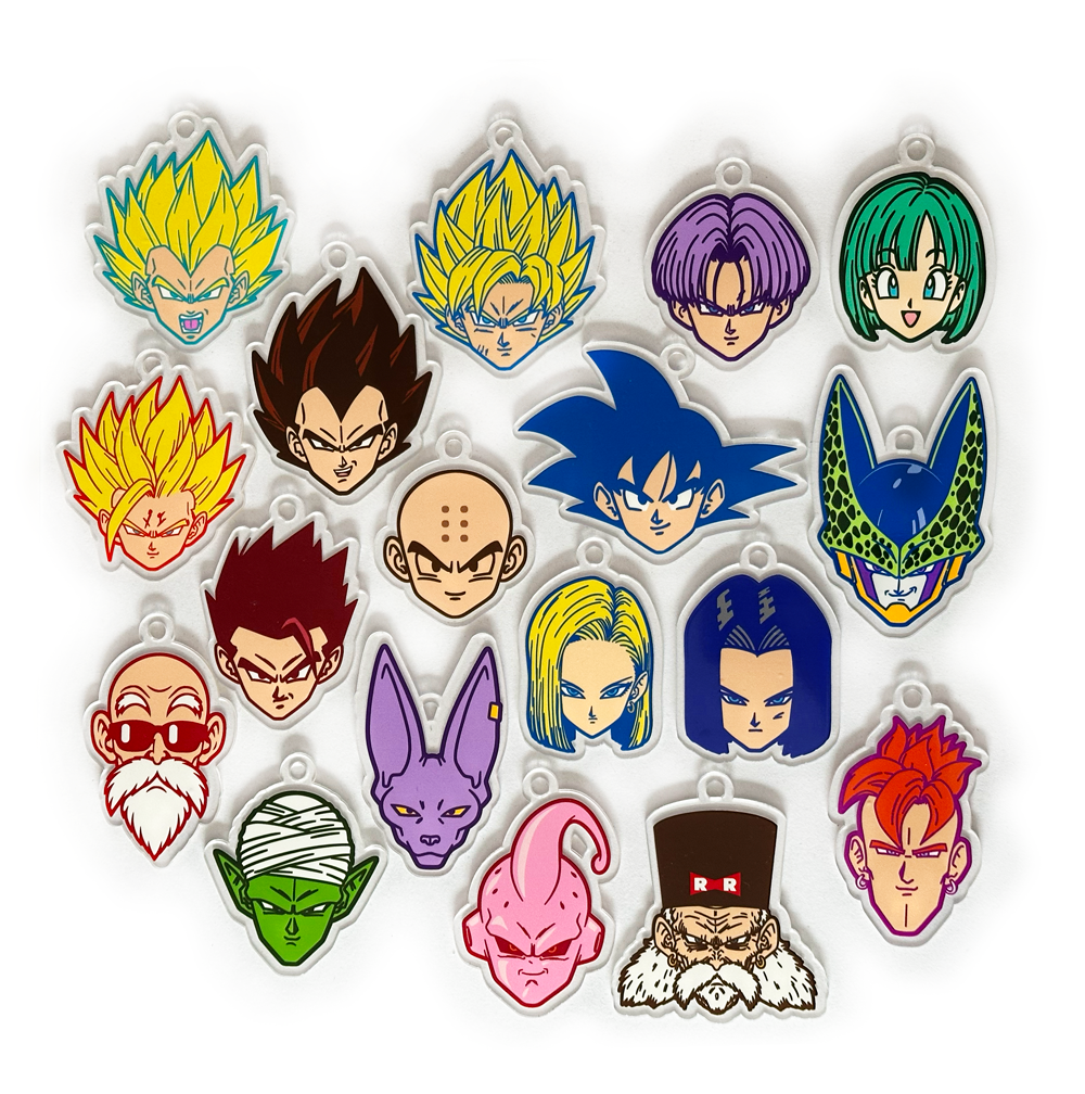 18 Pz. Adornos Esferas Arbolito Navidad - Dragon Ball Z
