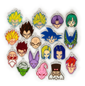 18 Pz. Adornos Esferas Arbolito Navidad - Dragon Ball Z