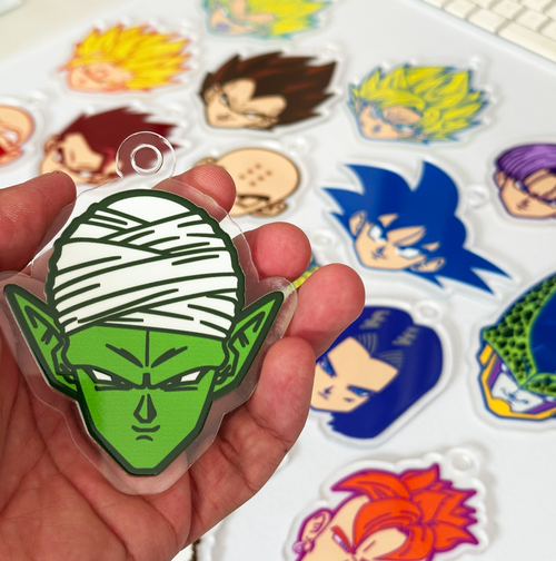 18 Pz. Adornos Esferas Arbolito Navidad - Dragon Ball Z