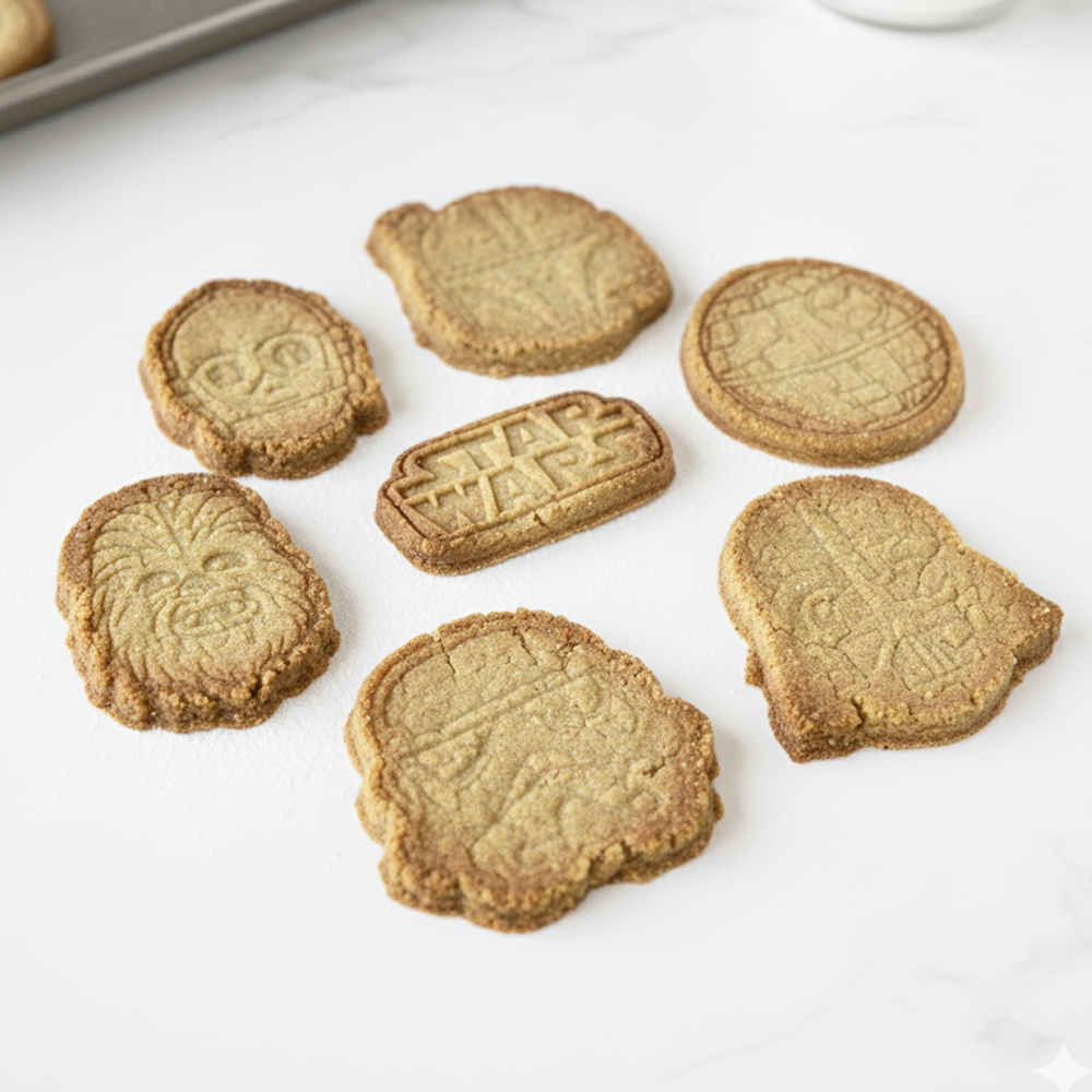Cortadores Grandes De Galletas - 7 Personajes Star Wars