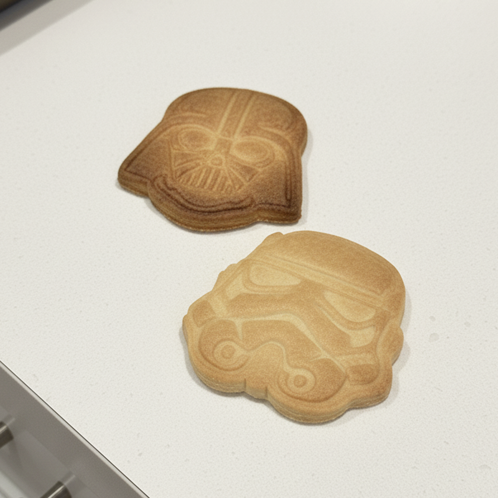 Cortadores Grandes De Galletas - 7 Personajes Star Wars