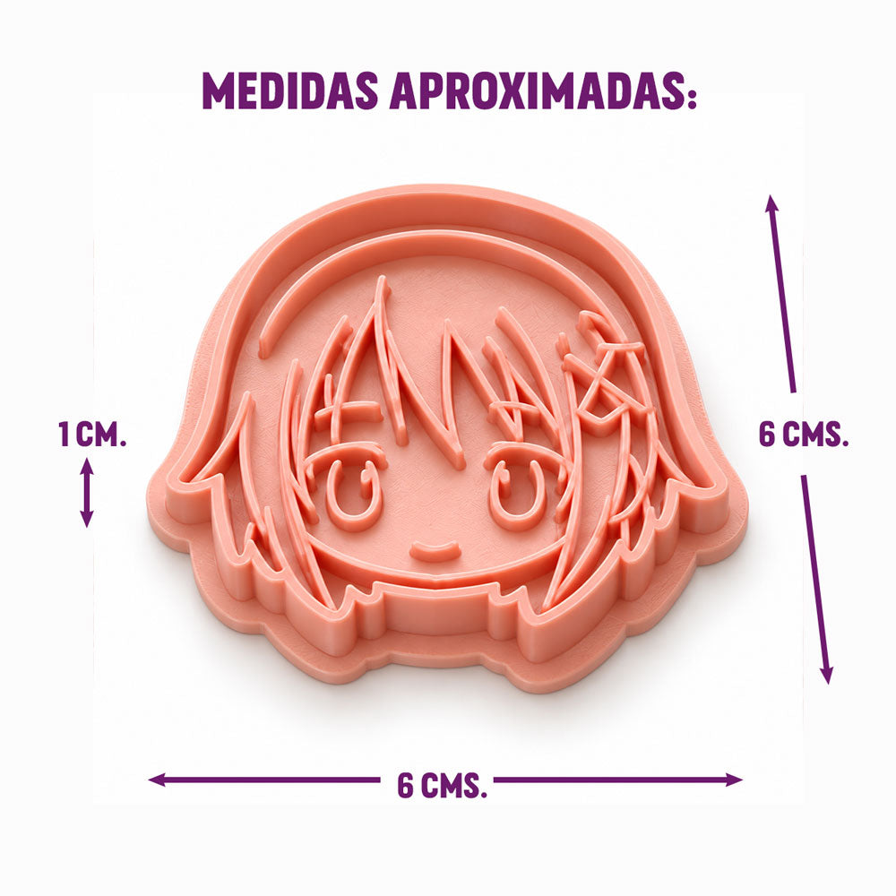 6pz. Cortadores Para Galletas Fondant Madoka Magica - Anime