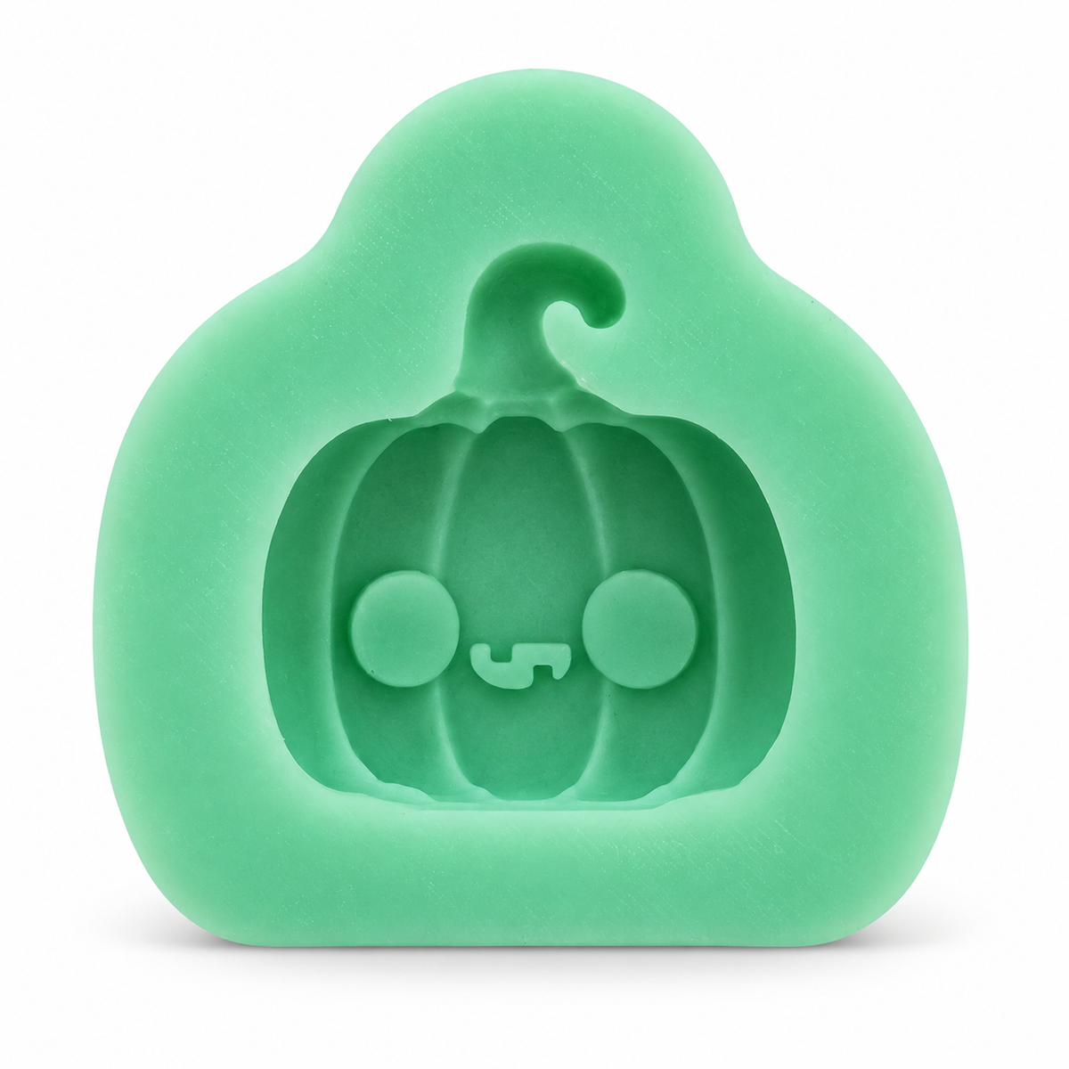 Molde Silicona - Calabaza Kawaii (Halloween, Día de Muertos)