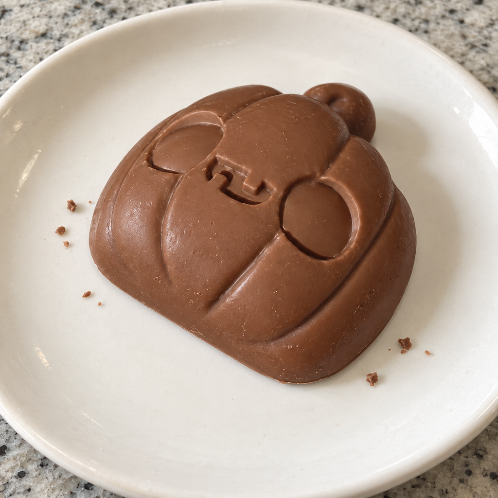 Molde Silicona - Calabaza Kawaii (Halloween, Día de Muertos)