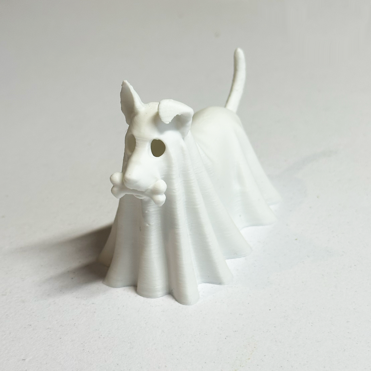 Lámpara Perrito Fantasma - Archivo Digital STL para Impresión 3D